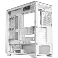 Antec FLUX Mid Tower Case - White Walnut Wood, 5 PWM Fans, USB-C Antec FLUX Mid Tower Case - White Walnut Wood, 5 PWM Fans, USB-C
